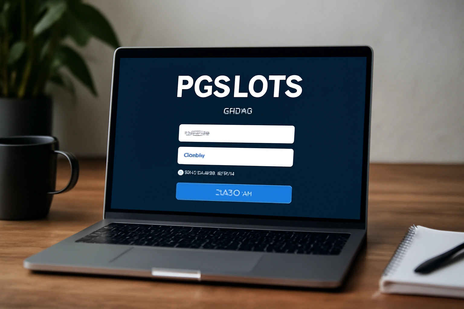 Criar uma nova Conta no plataforma PGSLOTS